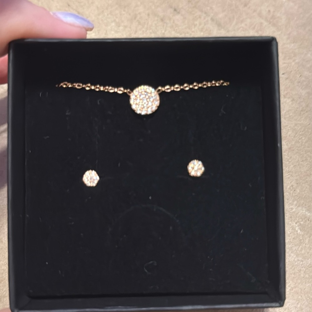 Earring/necklace set